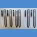 Painted glass nail file, middle size 140/2 mm, Dog pattern 7 Painted nail files